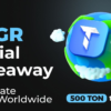 Airdrop 2500 TGR и Giveaway на 250 TON от Tegro